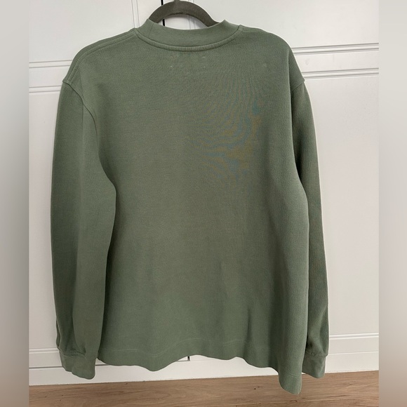 Samsoe Samsoe green sweatshirt with pocket - Picture 2 of 2